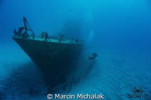 The wreck of P31 Comino Island Malta by Marcin Michalak 